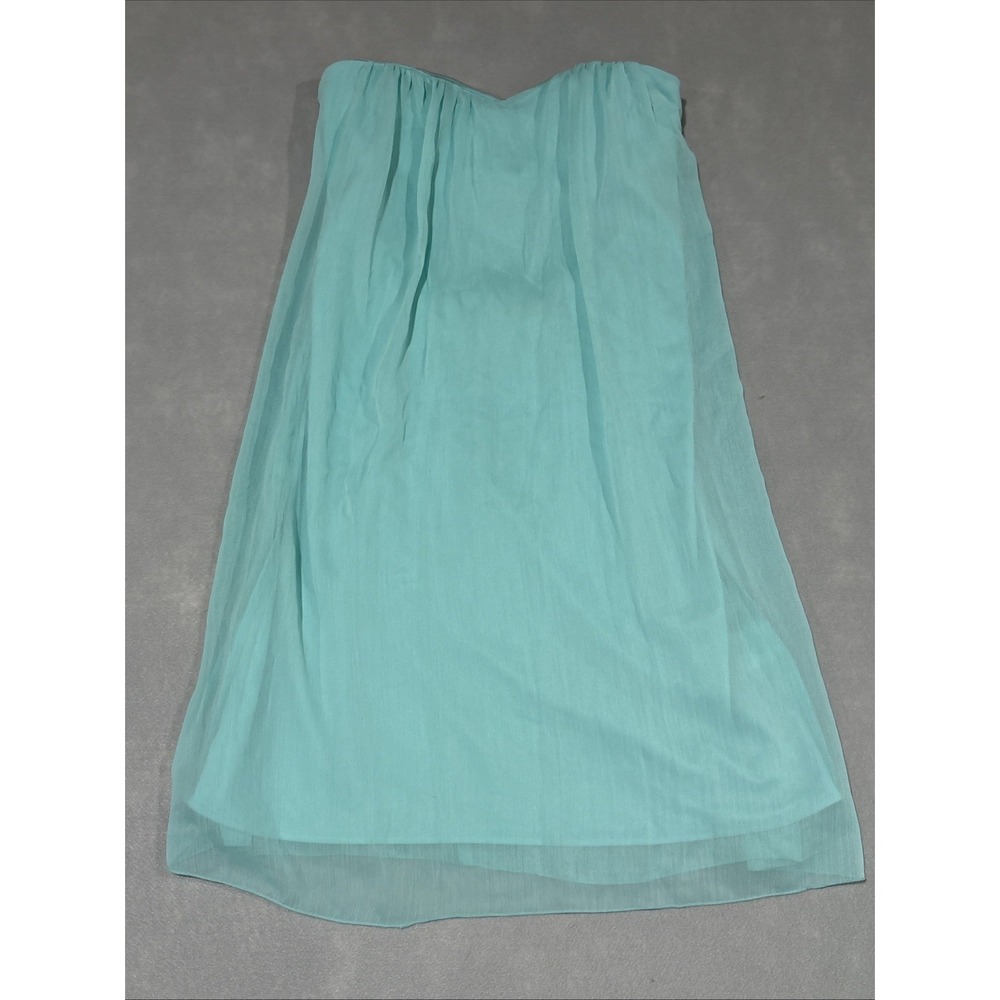 Venus Strapless Chiffon Mini Dress Size Medium